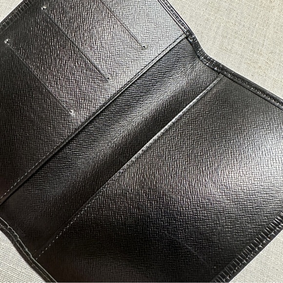 AUTHENTIC Louis Vuitton Wallet/billfold. Black. - Picture 2 of 16